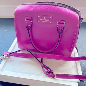 Fuchsia Kate Spade purse